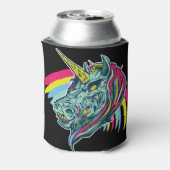Zombie Unicorn Blikjeskoeler (Blikje Achterkant)