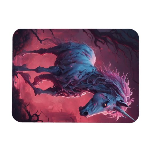 Zombie Unicorn Magneet (Horizontaal)