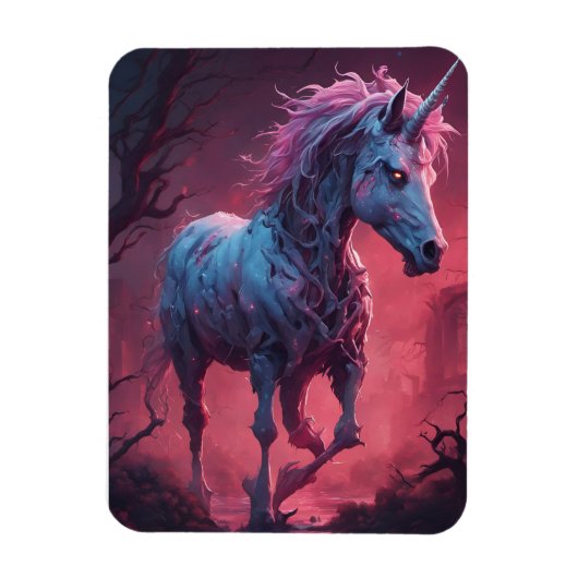 Zombie Unicorn Magneet (Verticaal)