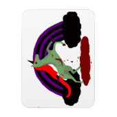 Zombie Unicorn Magneet (Verticaal)