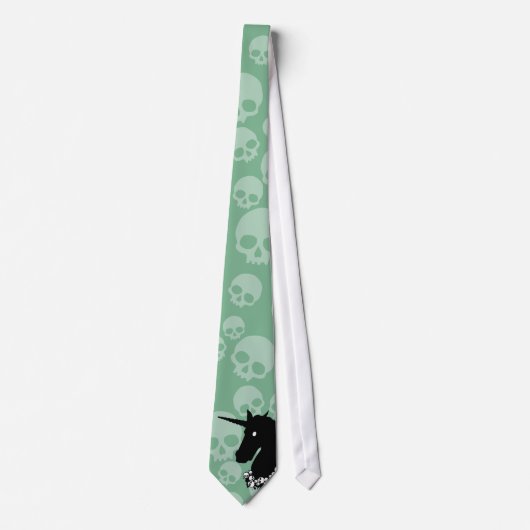 Zombie Unicorn Necktie Stropdas (Voorkant)