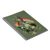 Zombie unicorn notitieboek (Rechterzijde)