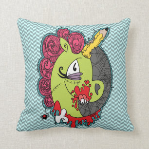 Zombie Unicorn Pillow Kussen