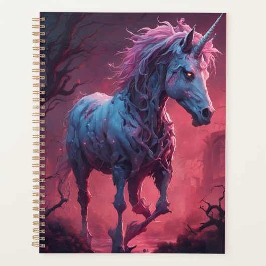 Zombie Unicorn Planner (Voorkant)