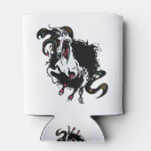 Zombie Unicorn Standing Blikjeskoeler (Achterkant)