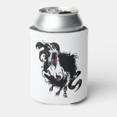 Zombie Unicorn Standing Blikjeskoeler (Blikje Achterkant)