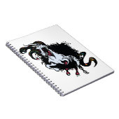 Zombie Unicorn Standing Notitieboek (Rechterzijde)