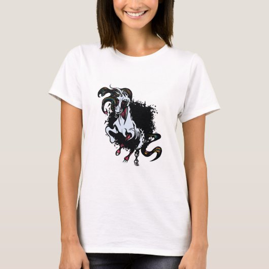 Zombie Unicorn Standing T-shirt (Voorkant)
