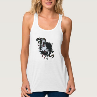Zombie Unicorn Standing Tanktop