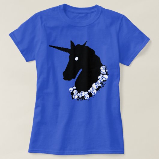Zombie Unicorn T-Shirt (Design voorkant)