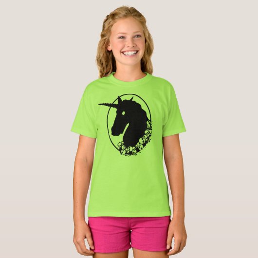 Zombie Unicorn T-Shirt (Voorkant volledig)