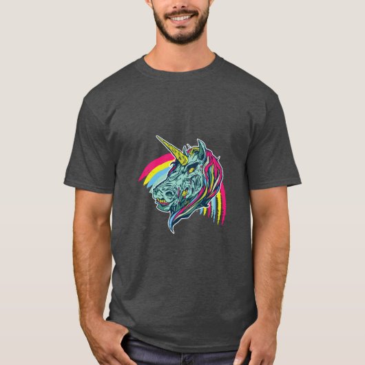 Zombie Unicorn T-shirt (Voorkant)