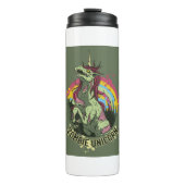 Zombie unicorn thermosbeker (Voorkant)