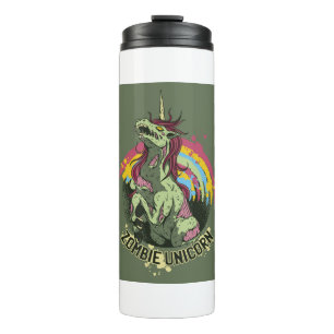 Zombie unicorn thermosbeker