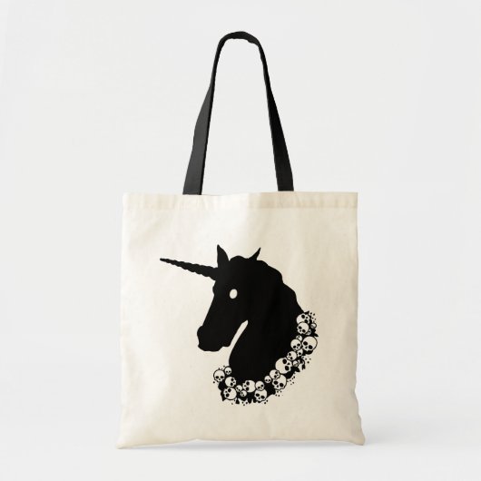 Zombie Unicorn Tote Bag (Voorkant)