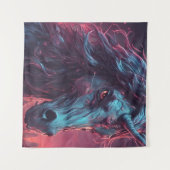 Zombie Unicorn Wandkleed (Voorkant (horizontaal))