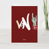 zombie valentijn feestdagen kaart (Achterkant)