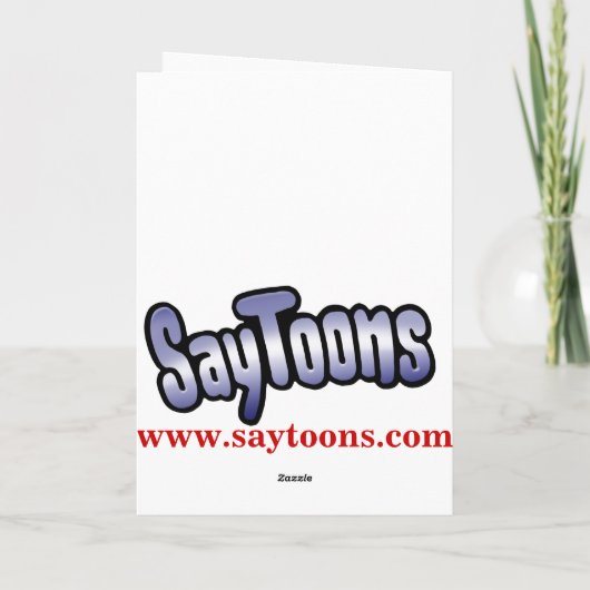 Zombie Valentijn Feestdagen Kaart (Achterkant)