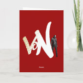 zombie Valentijnsdag Feestdagen Kaart (Achterkant)