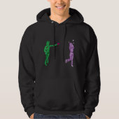 Zombie-Valentijnsdag Hoodie (Voorkant)