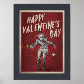 Zombie-Valentijnsdag Poster (Voorkant)