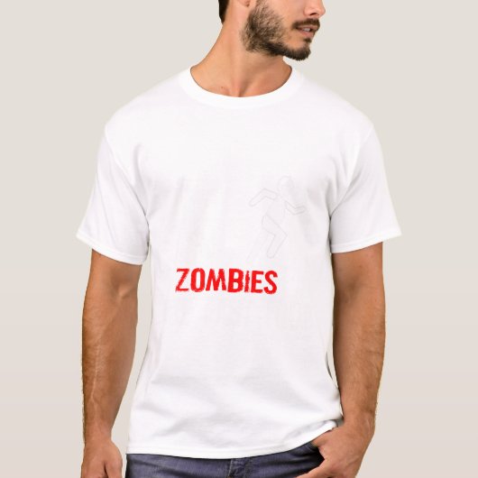 ZOMBIE VERHAT SNEL VOEDSEL T-SHIRT (Voorkant)
