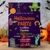 Zombie Verjaardag Halloween Feest Spoken Kaart