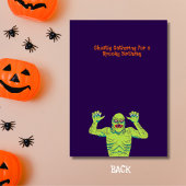 Zombie Verjaardag Halloween Feest Spoken Kaart