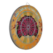 Zombie Verjaardag Halloween Kinder Party Dartbord (Voorkant Links)