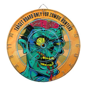 Zombie Verjaardag Halloween Kinder Party Dartbord