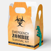 Zombie Verjaardag Halloween Party Bedankdoosjes (Geopend)