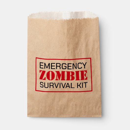 Zombie Verjaardag Halloween Party Bedankzakje (Voorkant)
