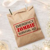 Zombie Verjaardag Halloween Party Bedankzakje (Geknipt)