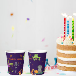 Zombie Verjaardag Kinder Feest Papieren Bekers