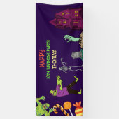 Zombie Verjaardag Kinder Feestbanner Spandoek (Verticaal)