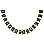 Zombie Verjaardag Kinder Scary Monster Vlaggetjes (Alle)