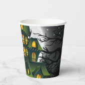 Zombie Verjaardagsfeest Grappig Halloween Papieren Bekers (Achterkant)