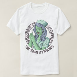 Zombie verpleegster T-Shirt