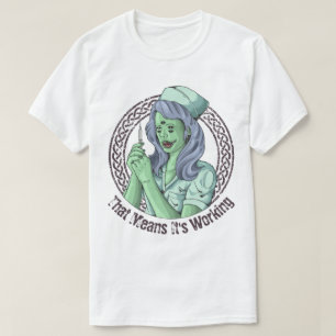 Zombie verpleegster T-Shirt