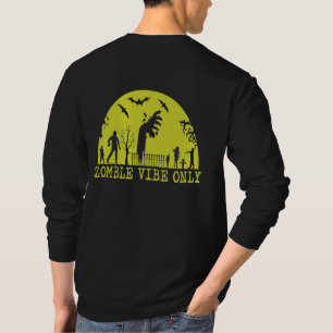 Zombie Vibes only Long Hoeve T-shirt