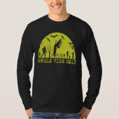 Zombie Vibes only Long Hoeve T-shirt (Voorkant)