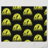 Zombie Vibes only Scrapbook paper Flyer (Voorkant)