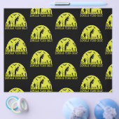 Zombie Vibes only Scrapbook paper Flyer (Enkel)