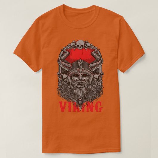 Zombie Viking 3 T-shirt (Design voorkant)