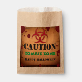 Zombie Virus Halloween Feest Bedankzakje
