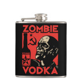 Zombie Vodka-kolf Heupfles (Voorkant)