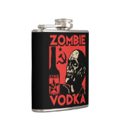 Zombie Vodka-kolf Heupfles (Rechts)