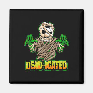 Zombie Voetbalspeler Enge Voetbal Halloween  Magneet