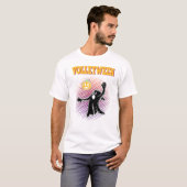 Zombie Volleyball Spelers Halloween Costume T-shirt (Voorkant volledig)