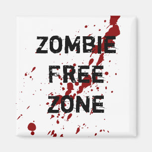 Zombie-vrije zone magneet